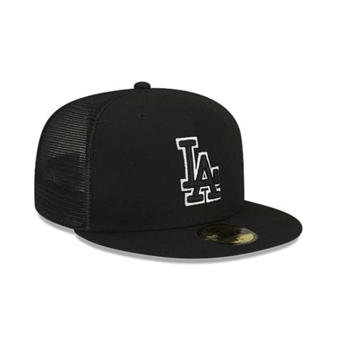 New Era Los Angeles Dodgers Batting Practice 2023 Fitted Hat Black ...