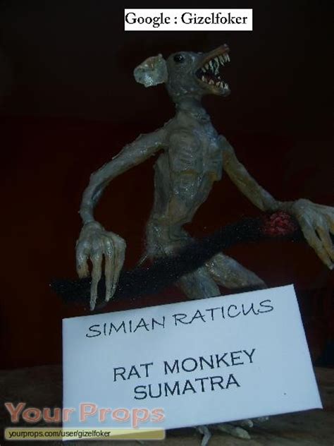 Braindead Rat Monkey Simian Raticus replica movie prop