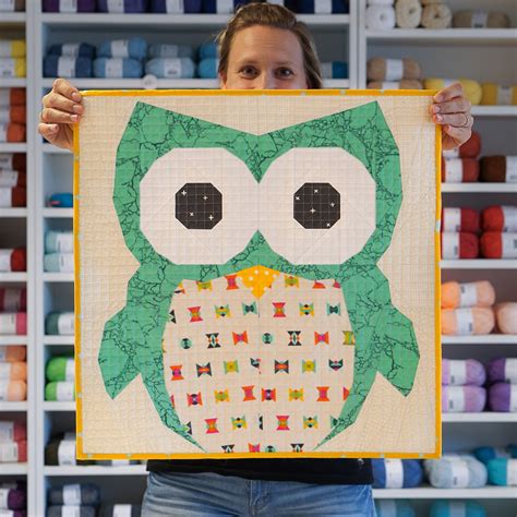 Owl mini quilt – Sugaridoo