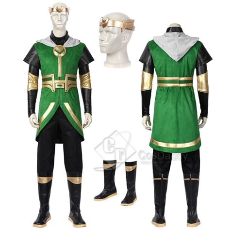 Kid Loki Cosplay Loki Marvel 2021 Costume Halloween Outfits