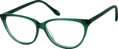 Green Cat-Eye Eyeglasses #1027 | Zenni Optical Eyeglasses