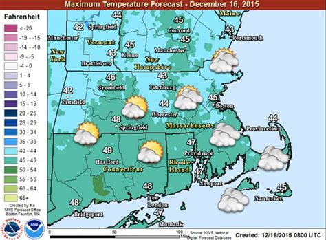 Massachusetts Weather: Temperatures above average, but cold is coming ...