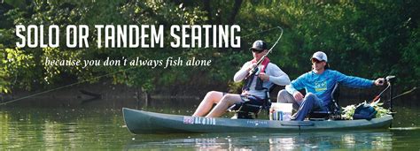 Tandem Fishing Kayaks | NuCanoe | Hunting & Fishing Kayaks