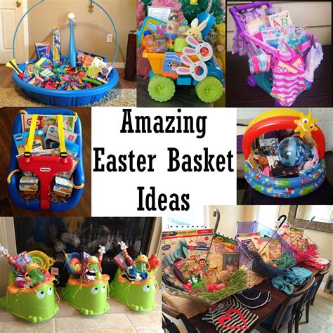 Amazing Easter Basket Ideas | Easter kids, Kids easter basket, Unique ...