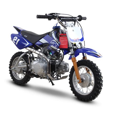 GMX Moto50 50cc Dirt Bike Blue | GMX Motorbikes Australia