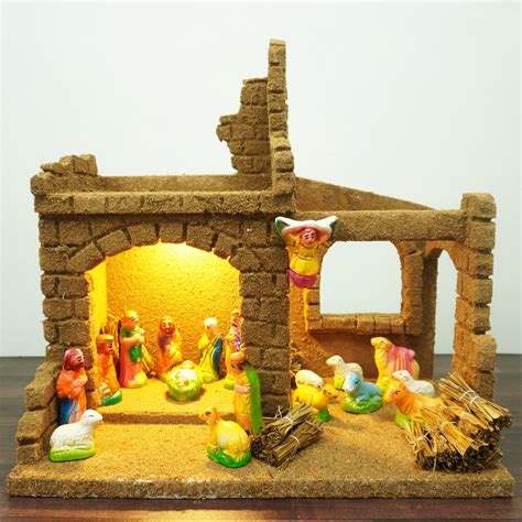 How to Make Christmas Crib | DIY Nativity Scene | Easy & Simple Home ...