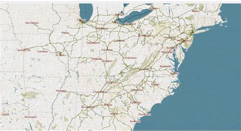 √ダウンロード norfolk southern railroad map indiana 341267-Norfolk southern ...