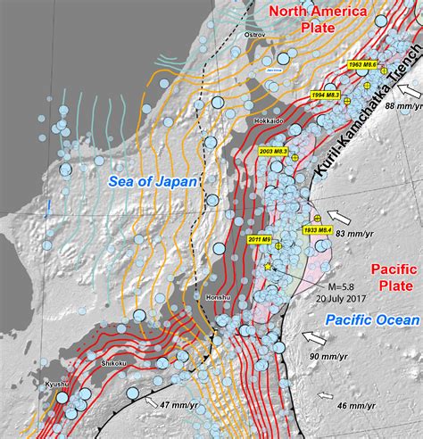 usgs-japan-fault-map-earthquake-map - Temblor.net