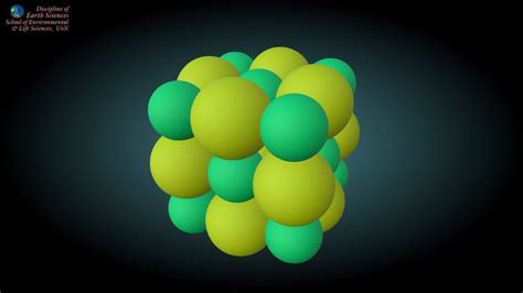 NaCl - 3D model by Earth Sciences, University of Newcastle (@Landy42 ...