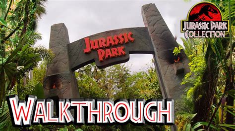 Welcome to Jurassic Park - Universal Studios Florida - YouTube