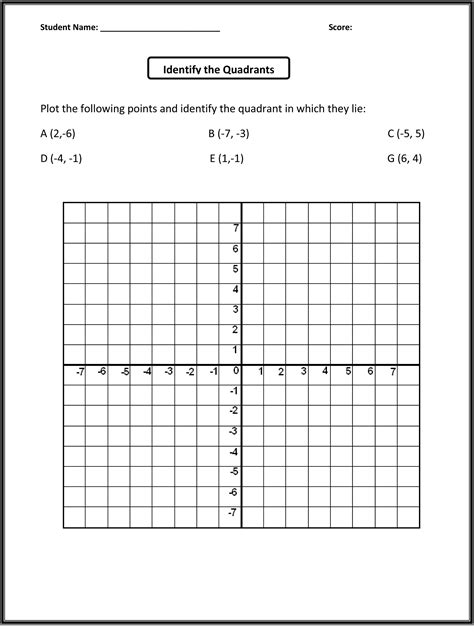 Coordinate Graphing Worksheets Halloween