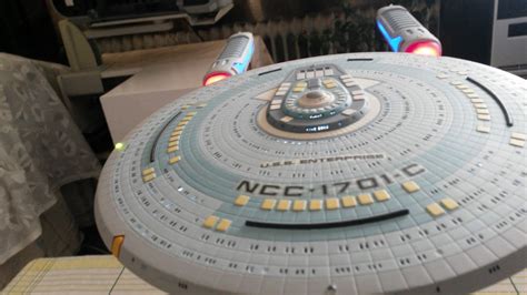 Star trek model kit AMT Star ship USS Enterprise 1701-C 1/1400 - YouTube