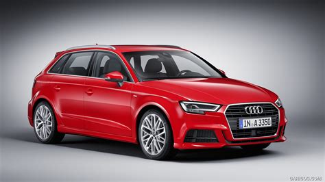 Audi A3 Sportback | 2017MY (Color: Tango Red) | Front