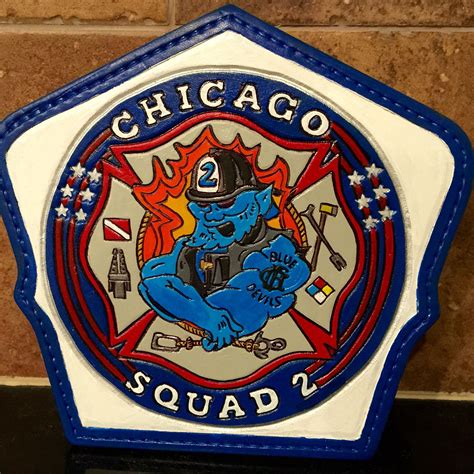 Chicago Squad 2 Custom fire helmet shield Fire Helmet, Army Police ...