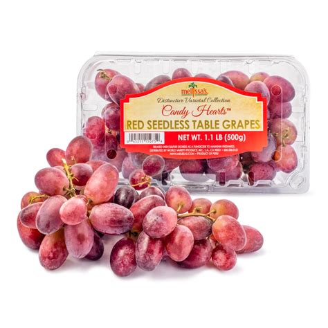 Get Candy Hearts Red Seedless Grapes 1-1.1 lb Delivered | Weee! Asian ...