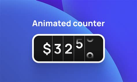 Animated numeric counter (Community) | Figma Community