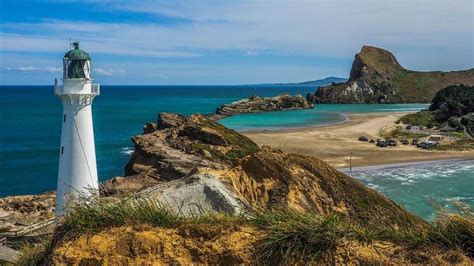 Castle Point Lighthouse, New Zealand | Lighthouse, Castle, New zealand