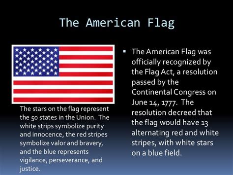 American Flag Colors And Meanings