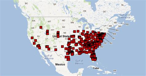 Chick Fil A Locations Map | World Map 07