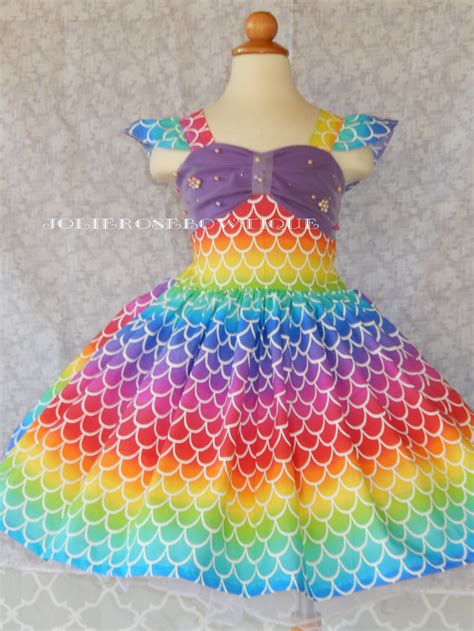 Mermaid Dress the Little Mermaid Dressgirls Mermaid Dress - Etsy