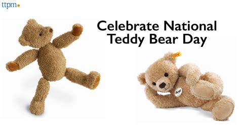 Celebrate 2016 National Teddy Bear Day, September 9 | TTPM