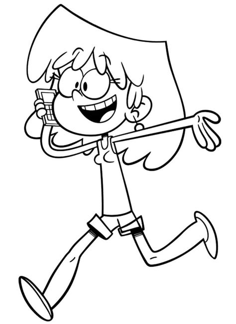 The Loud House Coloring Pages - Free Printable Coloring Pages for Kids