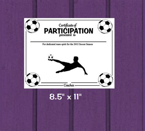 Soccer Certificate Templates For Word – Atlanticcityaquarium.com