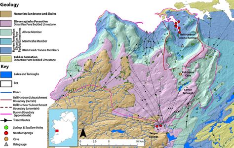 Geology and hydrogeology of the Burren region, Western Ireland ...