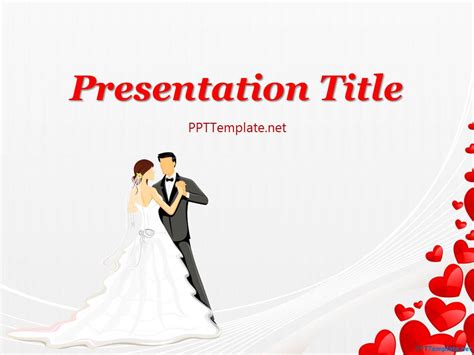 Free Wedding Dance PPT Template