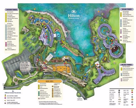 Hilton Hawaiian Village Map - United States Map