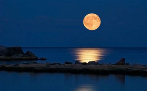 Ocean Moon Wallpapers - Top Free Ocean Moon Backgrounds - WallpaperAccess