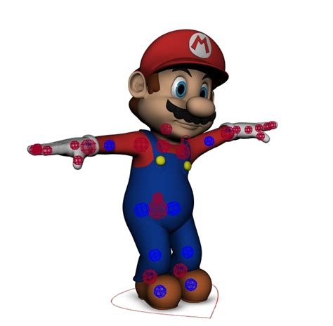 Mario for Maya - Free Character Rigs Downloads for Maya