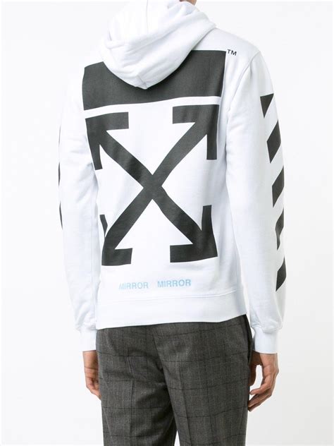 Off-White c/o Virgil Abloh Cotton Diag Caravaggio Hoodie for Men - Lyst