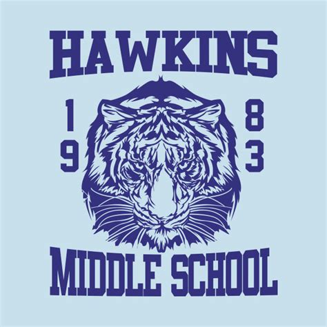 HAWKINS MIDDLE SCHOOL - Hawkins Ms - T-Shirt | TeePublic