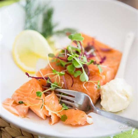 Salmon Confit • The Healthy Foodie