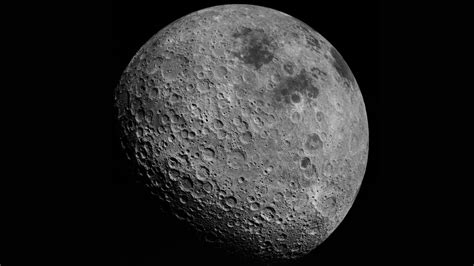 Grayscale photo of moon, space, Moon, space art, Solar System HD ...