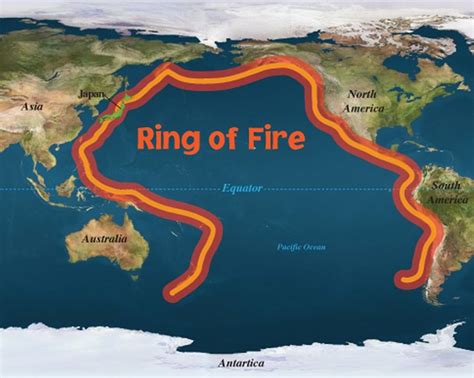 Hawaiian Volcanoes are not part of the Ring of Fire