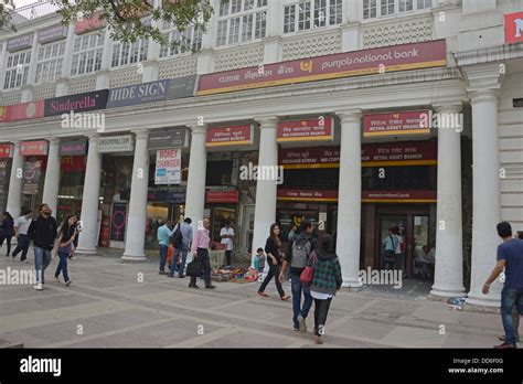 Connaught place shopping complex hi-res stock photography and images ...