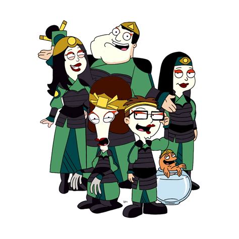 OC: The Smiths as ATLA Kyoshi Warriors : r/americandad