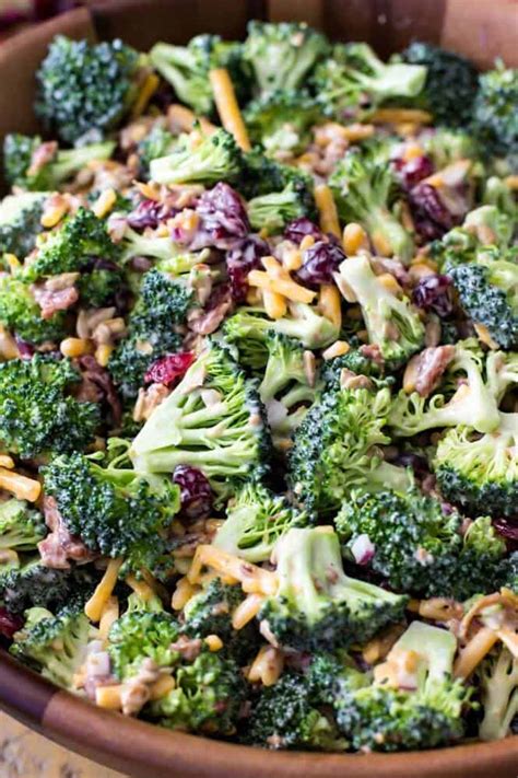 Broccoli Salad - Sugar Spun Run