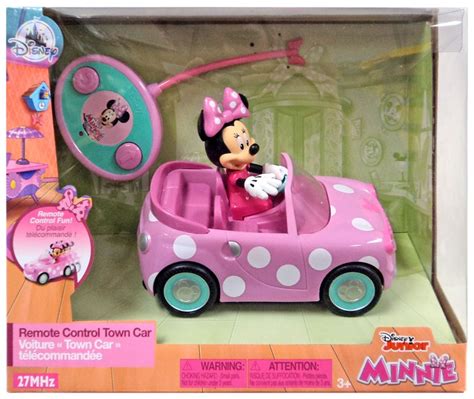 Disney Junior Minnie Mouse Remote Control Town Car Exclusive ...