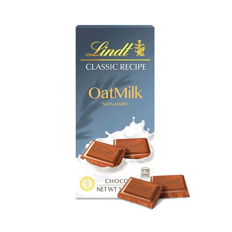 Buy Lindt CLASSIC RECIPE OAT MILK Plain Chocolate Bar, 3.5 oz., Pack of ...