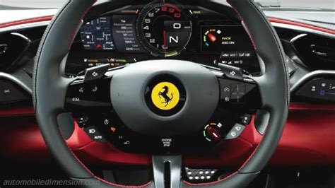 Ferrari 296 GTB dimensions, boot space and similars