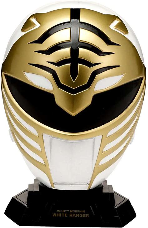 Power Rangers Mighty Morphin Legacy White Ranger 14 Helmet Quarter ...