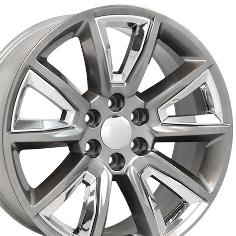 OE Wheels 22 Inch | Fits Chevy Silverado Tahoe GMC Sierra Yukon ...