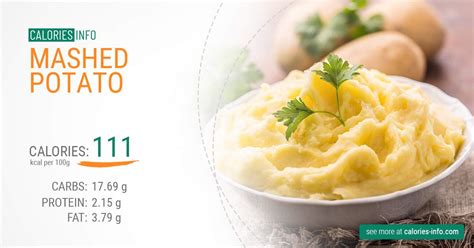 Mashed Potato Calories and Nutrition (100g)