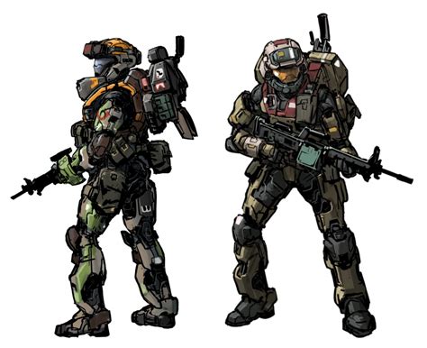 Noble Team Halo Reach Concept Art - bmp-best