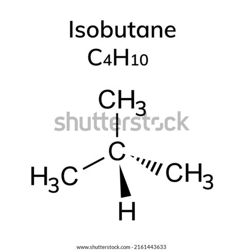 Isobutane Structure