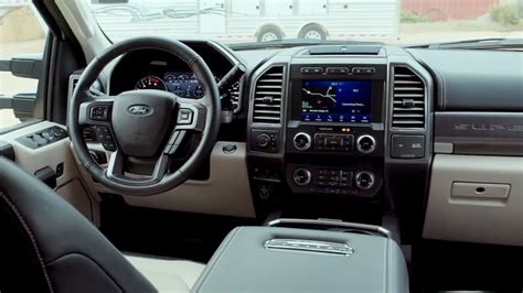 2020 Ford F-450 Super Duty Limited Interior - YouTube