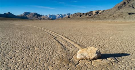 The Mystery Of The Moving Stones In Death Valley Has Been Solved